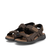 Rieker 26450 Men's Sandal-Brown