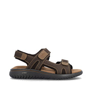 Rieker 26450 Men's Sandal-Brown