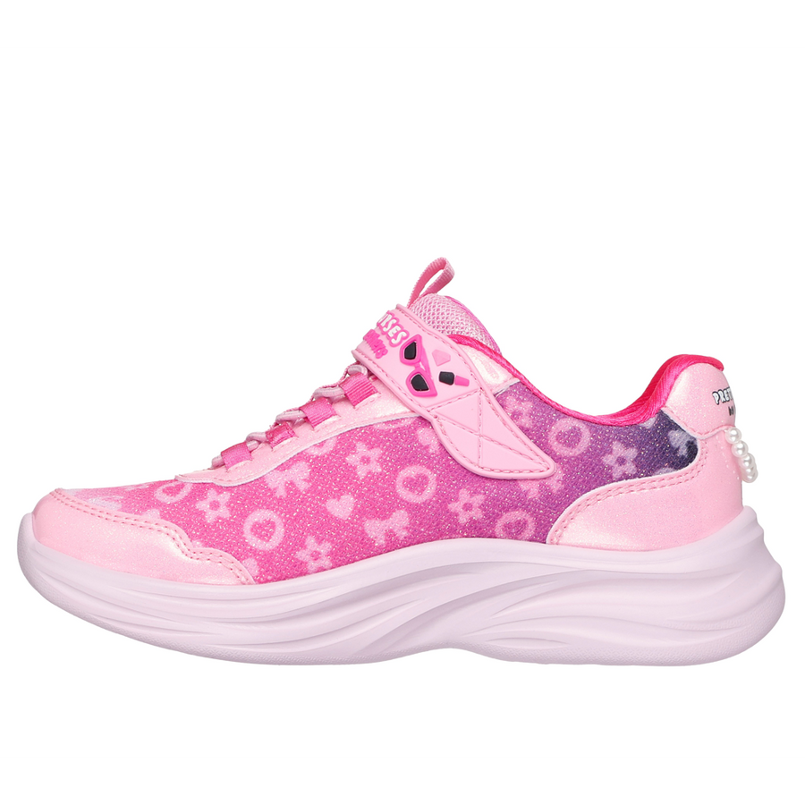 Skechers 302199l Kids Trainer-Pink Multi