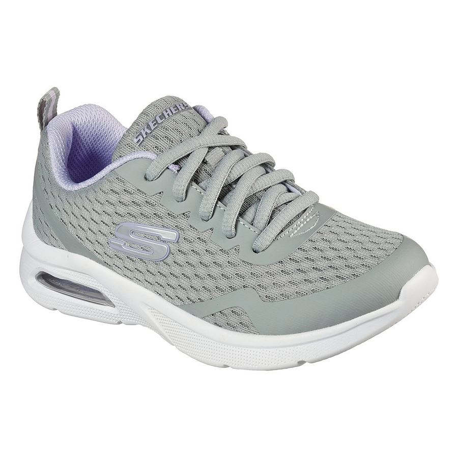 Skechers 302378 Girls Trainer-Grey