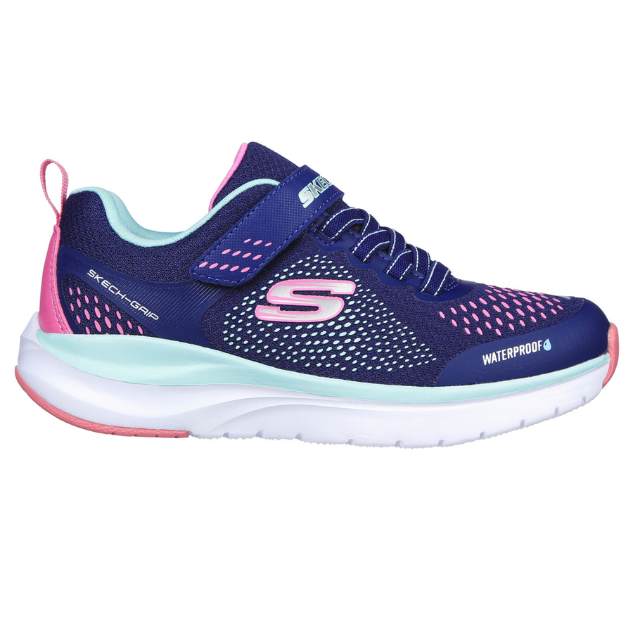 Skechers 302393-3 Trainer-Navy Multi Waterproof