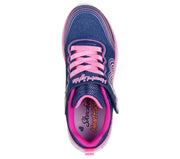 Skechers 302689L Girls Trainer-Navy Multi