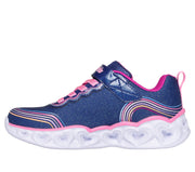 Skechers 302689L Girls Trainer-Navy Multi