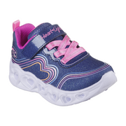 Skechers 302689N Girls Trainer-Navy Multi