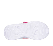 Skechers 302693N Girls Trainer-Pink/Turq