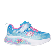 Skechers 303061n Girls Trainer-Blue Multi
