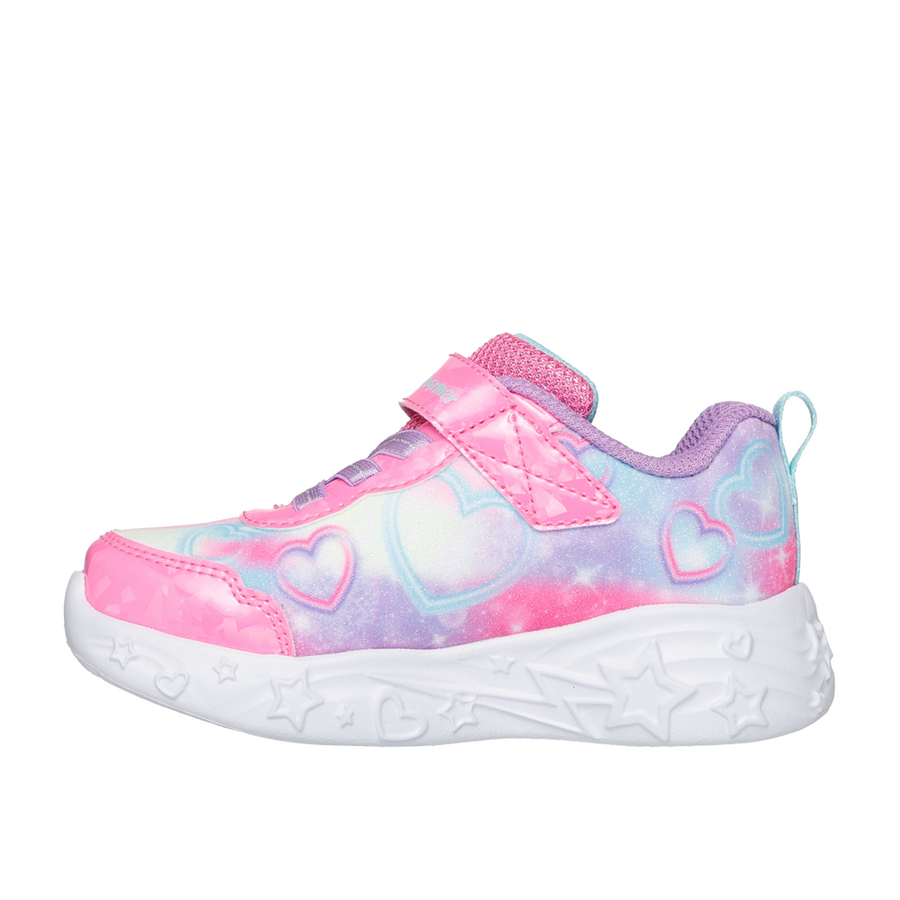 Skechers 303064n Kids Trainer-Pink Multi