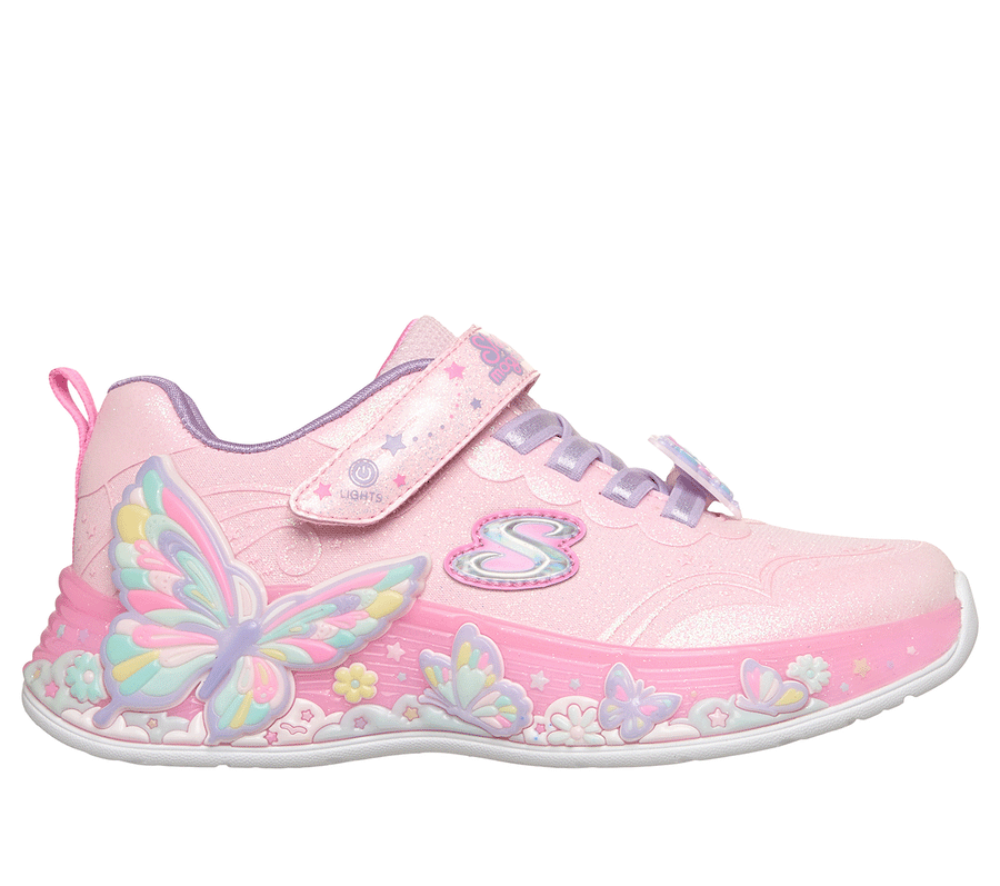 Skechers 303065lc Girls Traine-Pink Multi