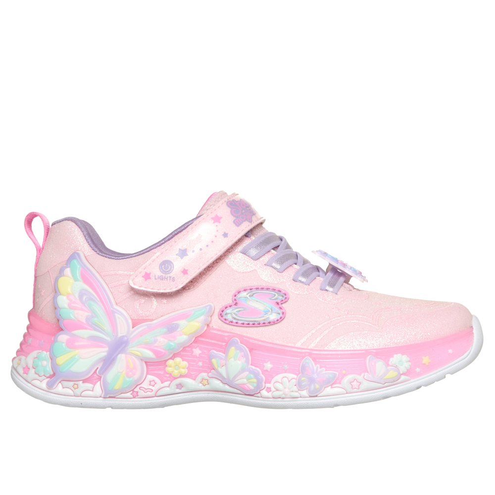 Skechers 303065lc Girls Traine-Pink Multi