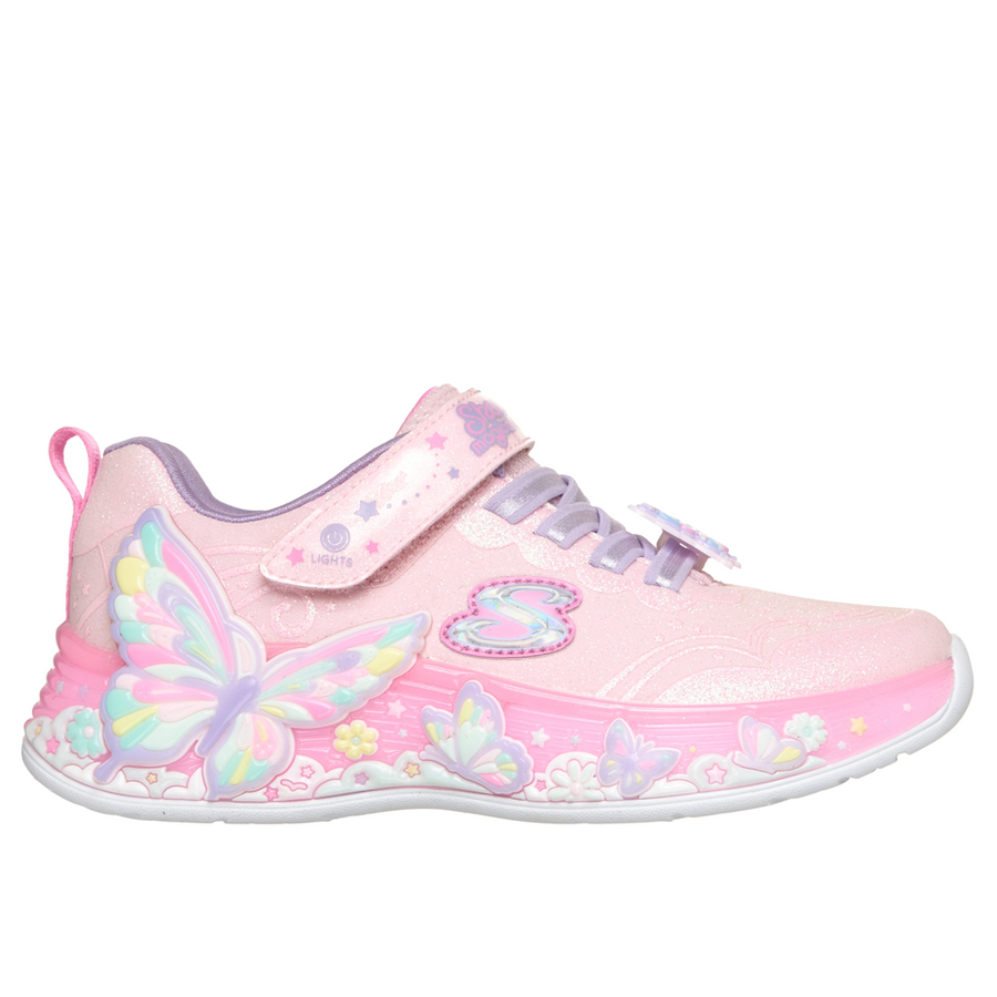 Skechers 303065lc Girls Traine-Pink Multi