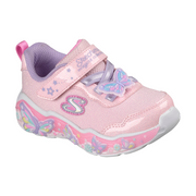Skechers 303066nc Girls Trainer-Pink Multi
