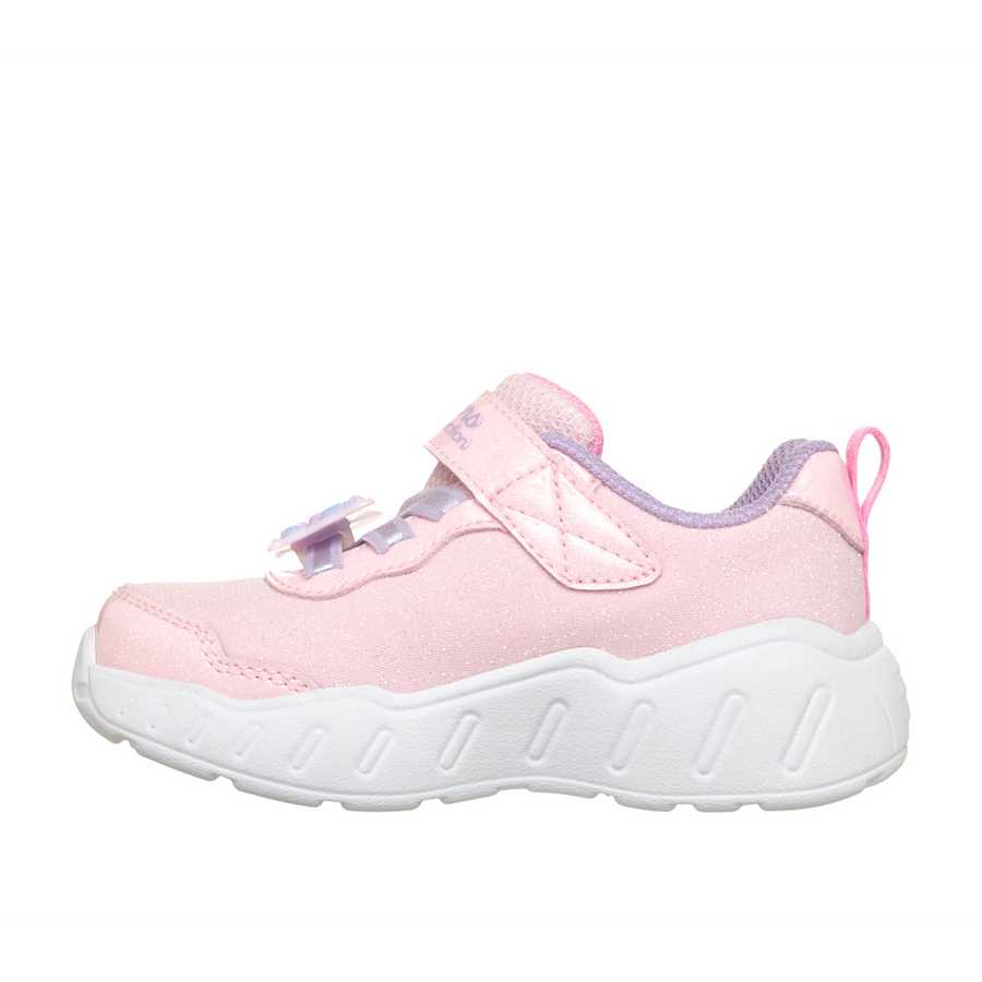 Skechers 303066nc Girls Trainer-Pink Multi