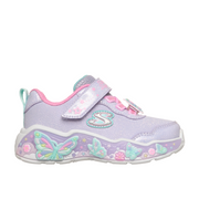 Skechers 303066nc Girls Trainer-Lavender Multi