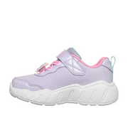 Skechers 303066nc Girls Trainer-Lavender Multi