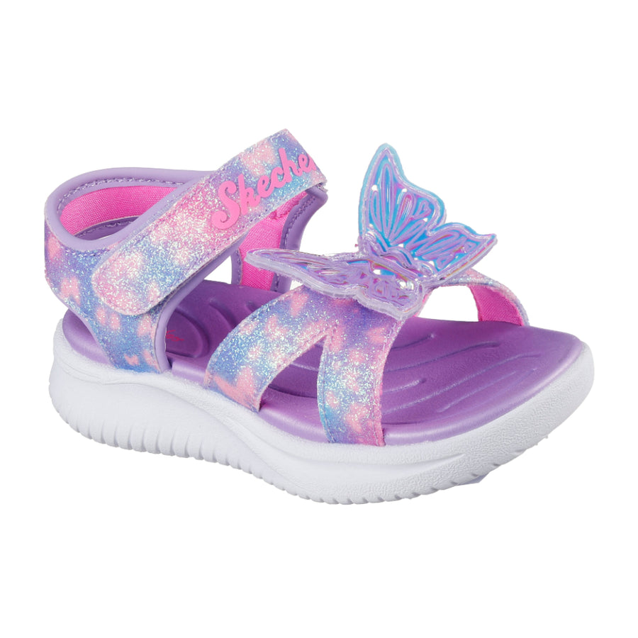 Skechers 303109n Girls Sandal-Lavender Multi