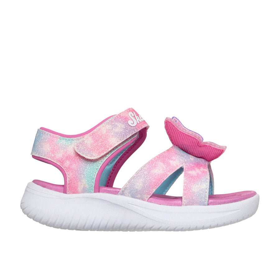 Skechers 303109n Girls Sandal -Pink Multi