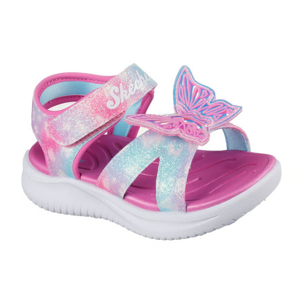 Skechers 303109n Girls Sandal -Pink Multi