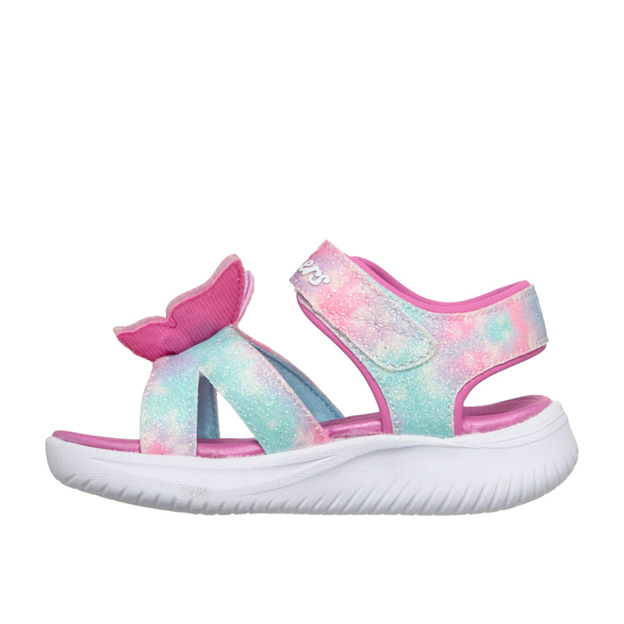 Skechers 303109n Girls Sandal -Pink Multi
