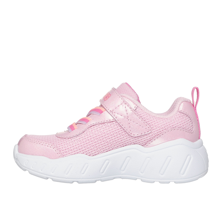 Skechers 303158n Girls Trainer-Pink Multi