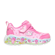 Skechers 303195n Girls Trainer-Hot Pink