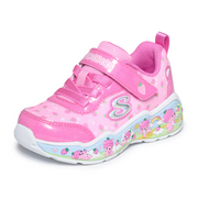 Skechers 303195n Girls Trainer-Hot Pink