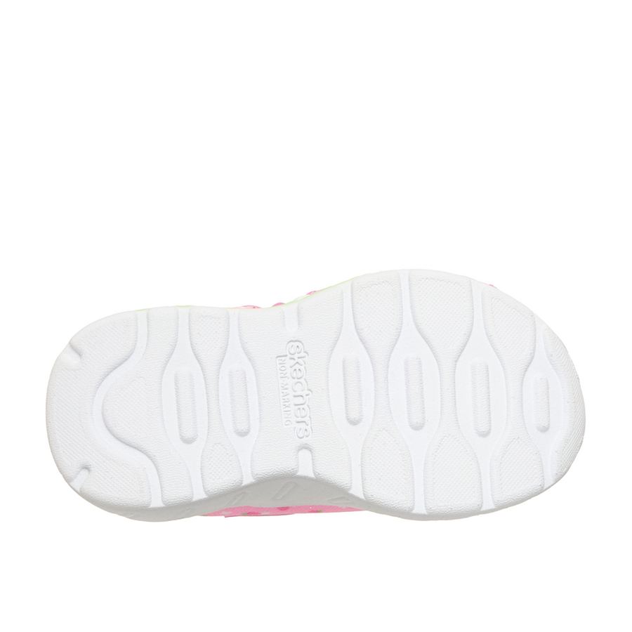 Skechers 303195n Girls Trainer-Hot Pink