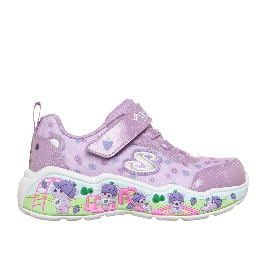 Skechers 303195n Girls Trainer-Lavender