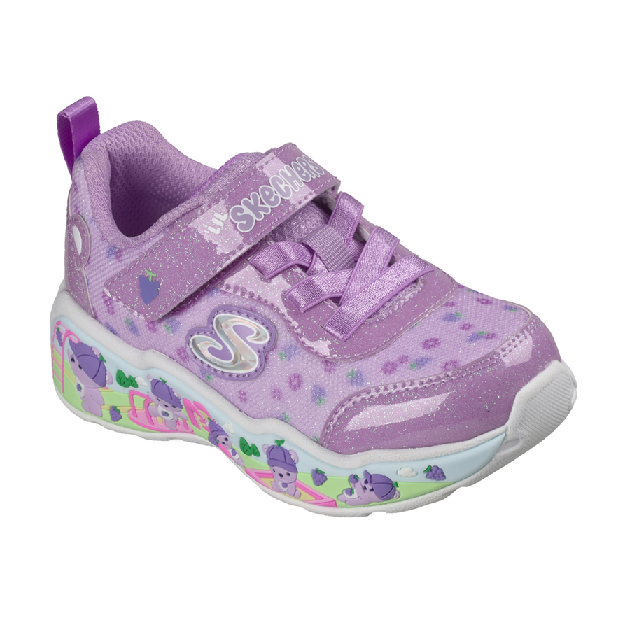 Skechers 303195n Girls Trainer-Lavender