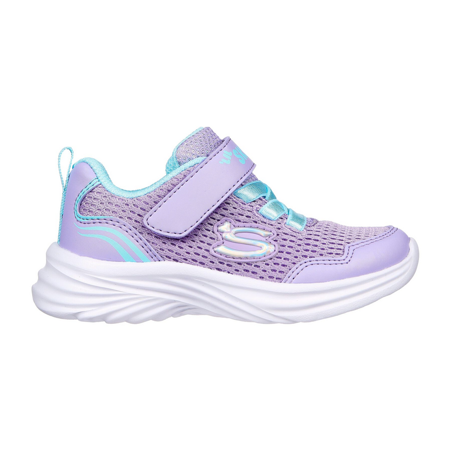 Skechers 303201 Girls Trainer-Lav Aqua