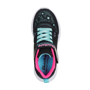 Skechers 303380l Girls Trainer-Black Multi