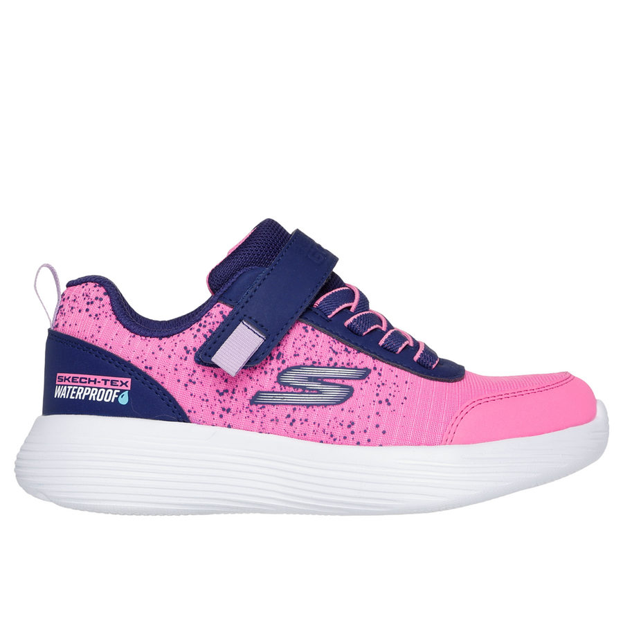 Skechers 303386 Girls Trainer-Navy/Hot Pink