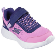 Skechers 303386 Girls Trainer-Navy/Hot Pink