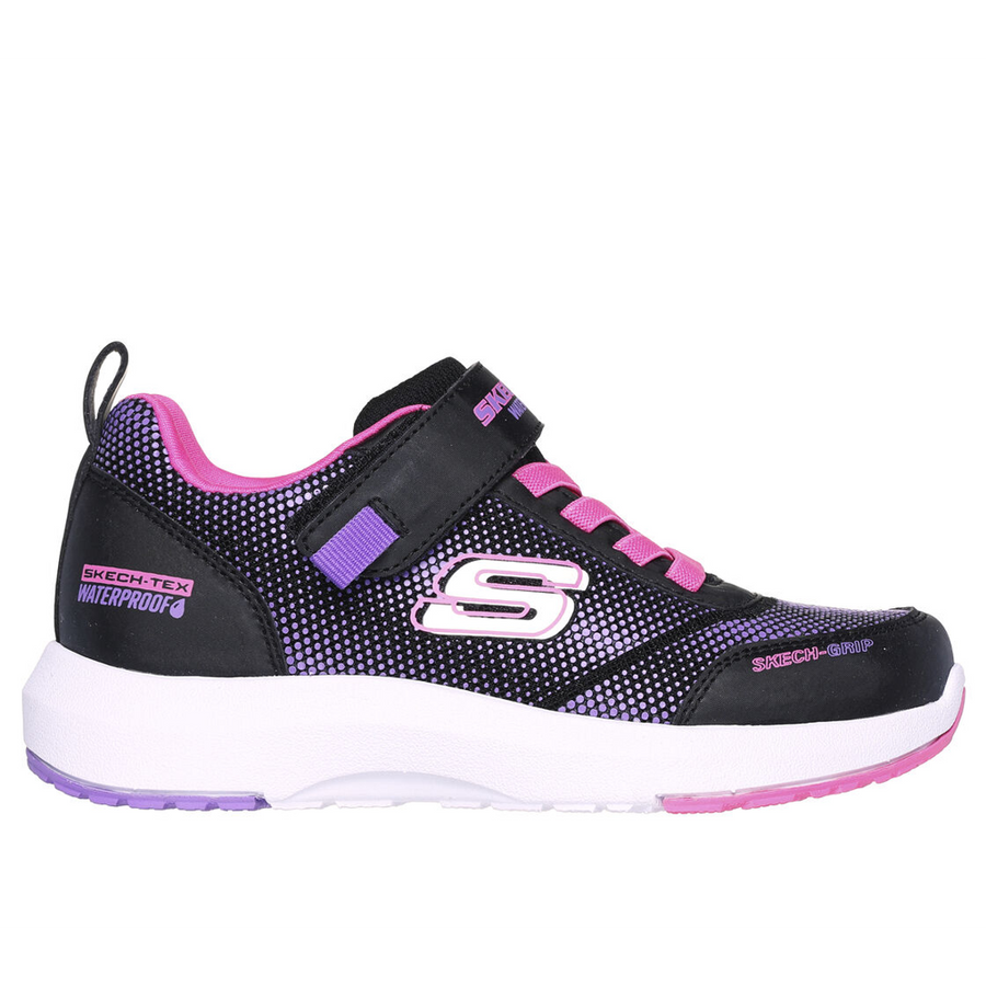 Skechers 303387 Girls Trainer-Black/Pink