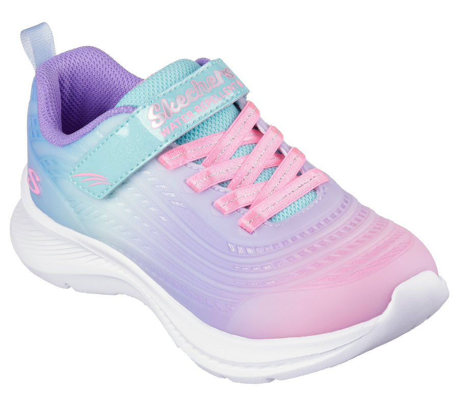 Skechers 303397 Girls Trainer-Turquoise Multi