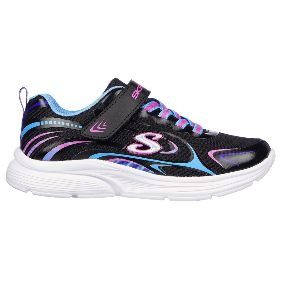 Skechers 303520 Girls Trainer-Black Multi