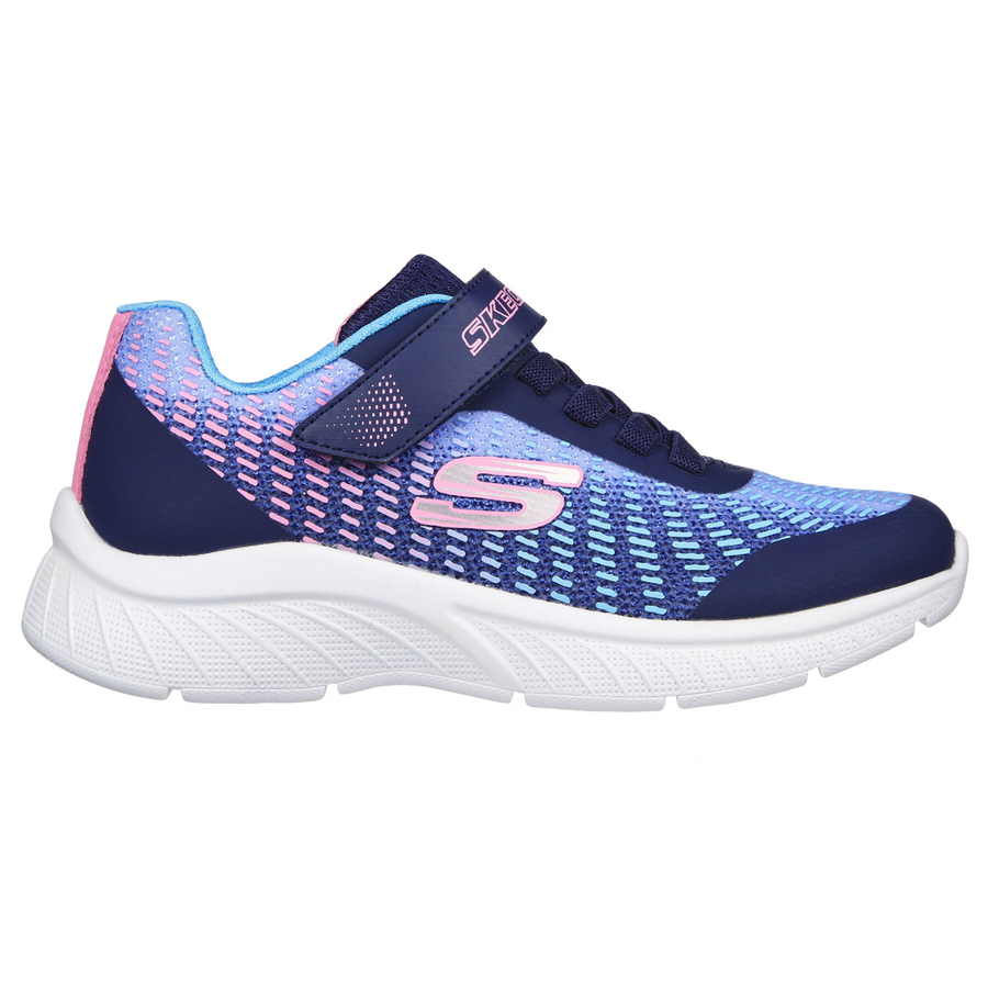 Skechers 303532 Girls Trainer-Navy Multi