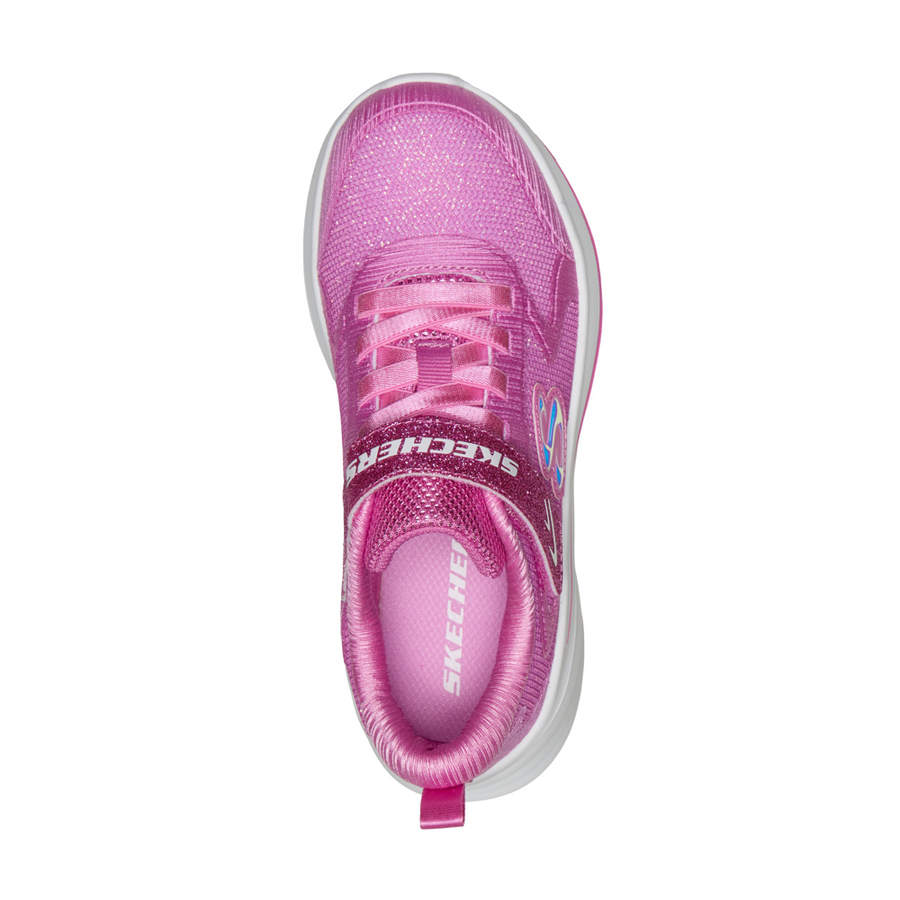 Skechers 303557l Girls Trainer-Hot Pink