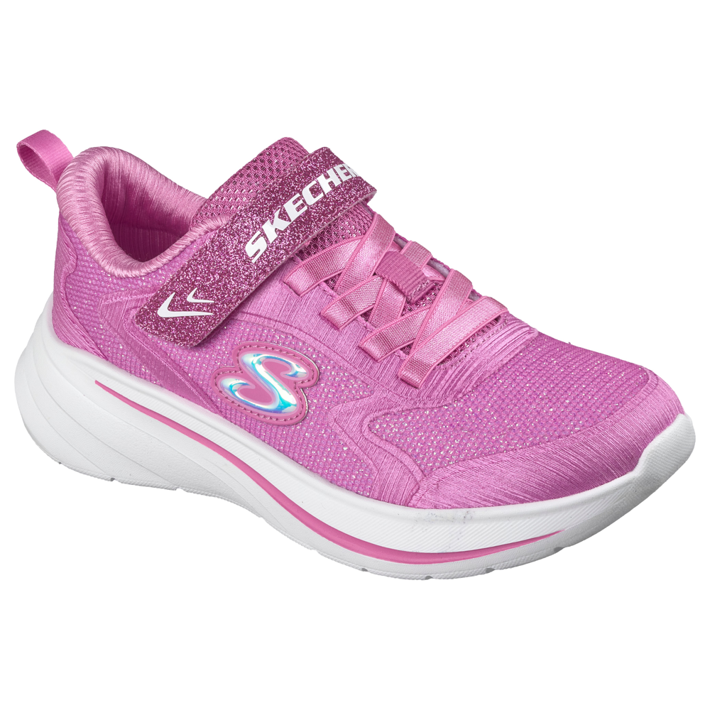 Skechers 303557l Girls Trainer-Hot Pink