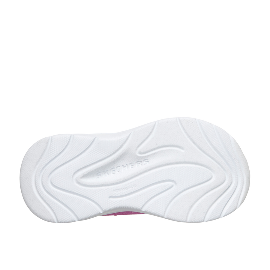 Skechers 303557n Girls Trainer-Hot Pink