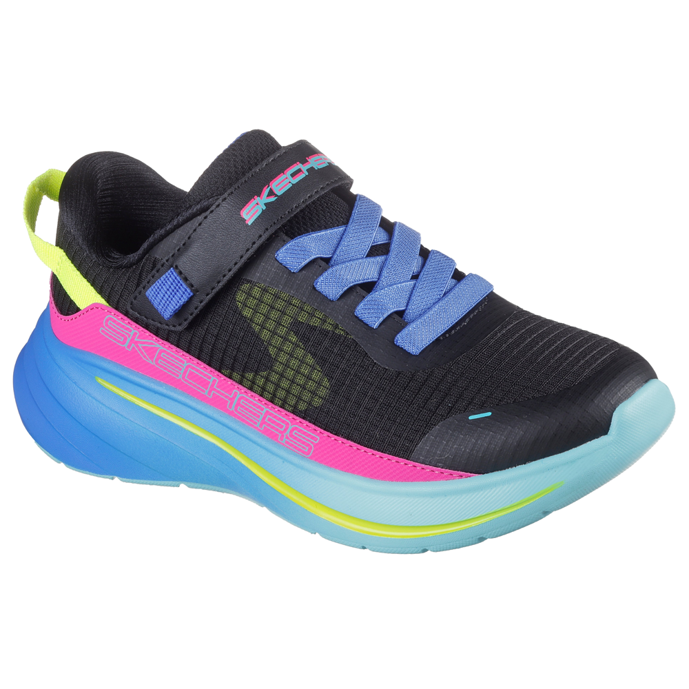 Skechers 303571L Kids Trainer-Black Multi
