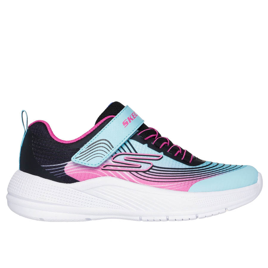 Skechers 303575L Girls Trainer-Aqua/Purple