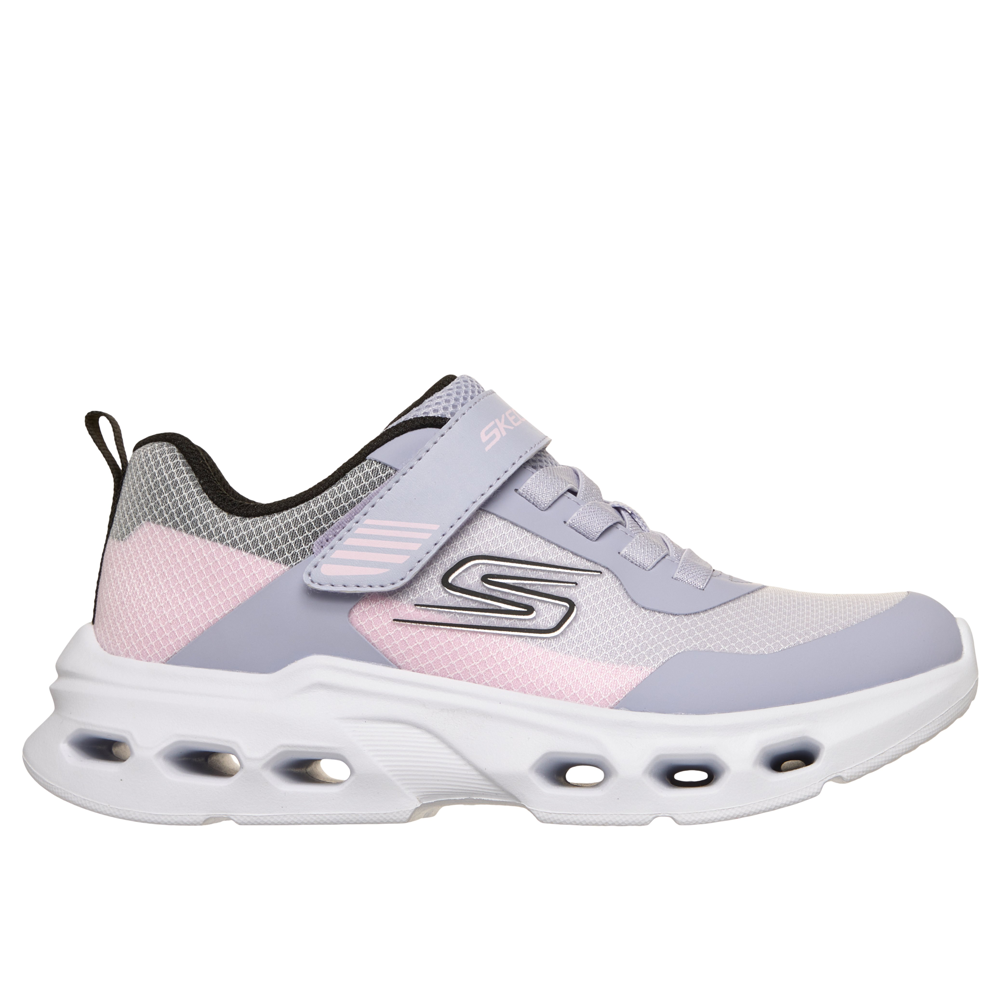 Skechers 303682l Girls Trainer-Lavender Multi