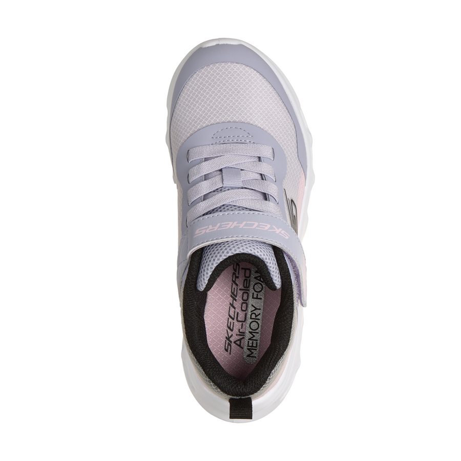 Skechers 303682l Girls Trainer-Lavender Multi