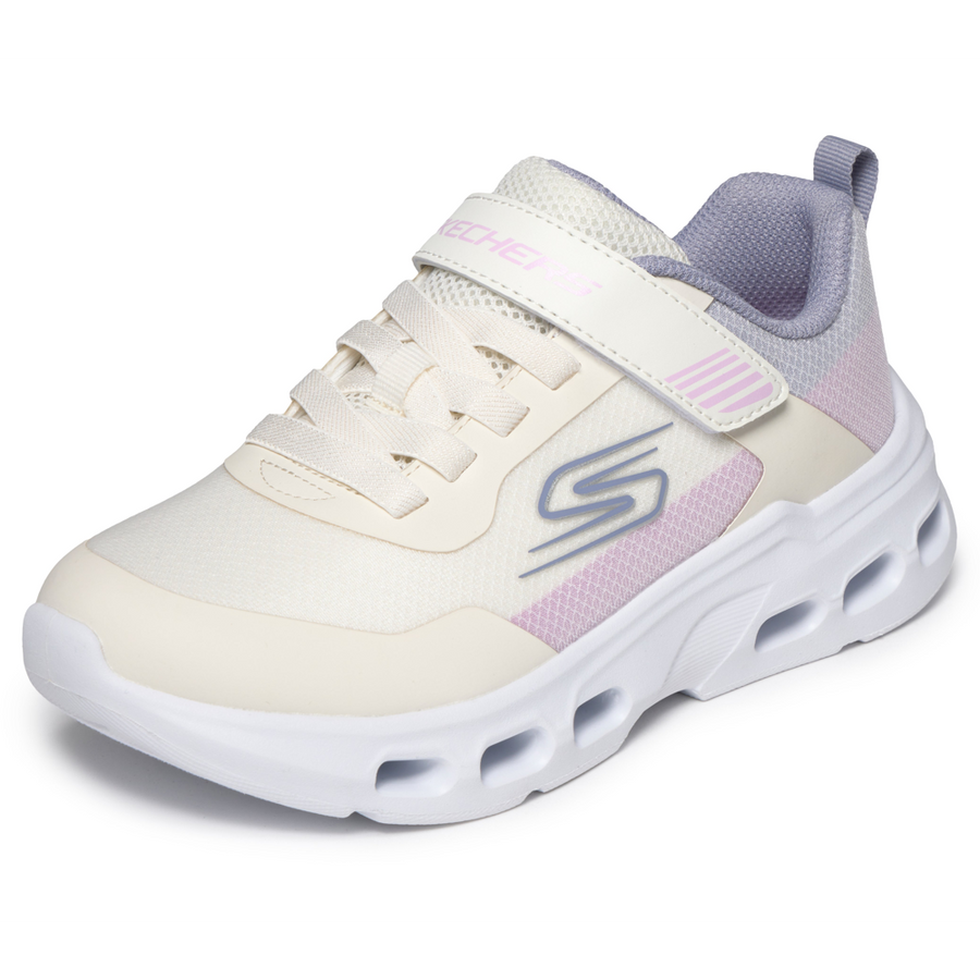Skechers 303682l Girls Trainer-Natural Multi