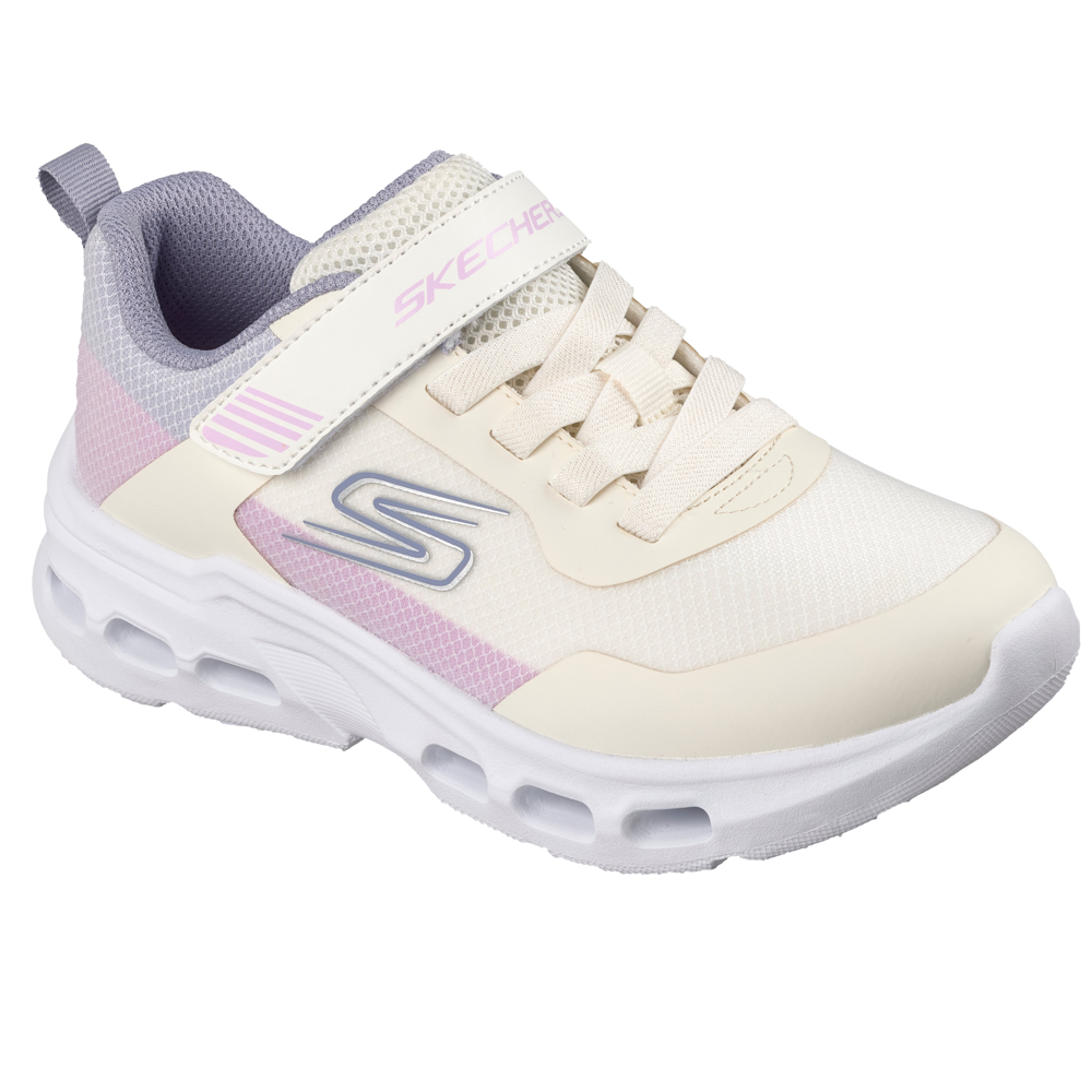Skechers 303682l Girls Trainer-Natural Multi