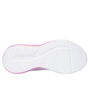 Skechers 303712l Kids Trainer-Silver Multi