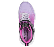 Skechers 303713l Kids Trainer-BLACK MULTI
