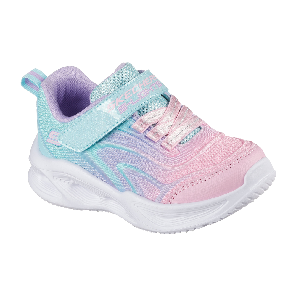 Skechers 303713n Girls Trainer-Aqua
