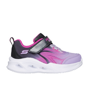 Skechers 303713n Girls Trainer-Black Multi