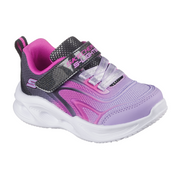 Skechers 303713n Girls Trainer-Black Multi